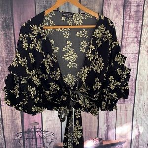 Fashion Nova Floral Blouse